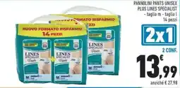 Conad Pannolini Pants Unisex Lines Specialist offerta