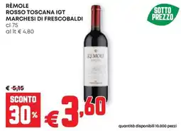 Pam Rèmole Rosso Toscana IGT Marchesi di Frescobaldi offerta