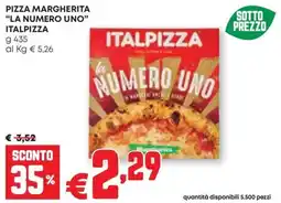Pam Pizza margherita "la numero uno" italpizza offerta
