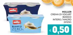 Eté Muller crema di yogurt bianco intero/magro offerta