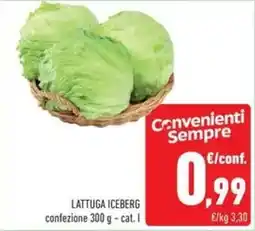 Conad Lattuga iceberg offerta
