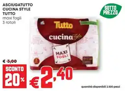 Pam Asciugatutto cucina style tutto offerta