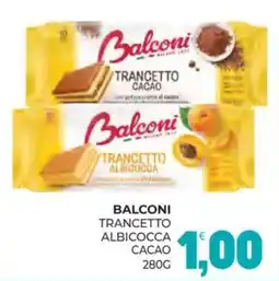 Eté Balconni Trancetto Albicocca Cacao offerta