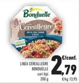 Conad Linea cereallegre bonduelle offerta