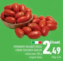 Conad Pomodoro oblungo rosso conad percorso qualità offerta