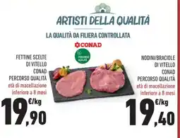Conad Fettine scelte di vitello CONAD Percorso Qualità offerta