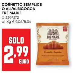 Pam Cornetto Semplice O All'albicocca Tre Marie offerta