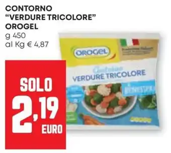 Pam Contorno "Verdure Tricolore" Orogel offerta
