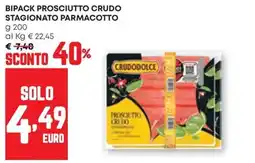 Pam Bipack prosciutto crudo stagionato parmacotto offerta