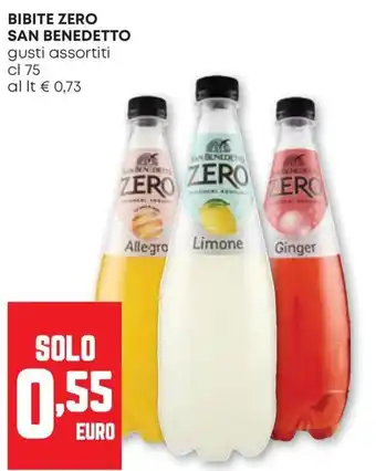 Pam Bibite Zero San Benedetto offerta