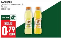 Pam GATORADE gusto limone o arancia offerta
