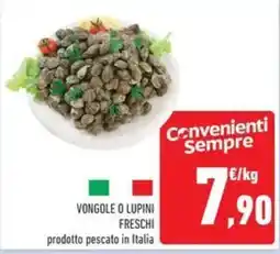 Conad Vongole o lupini freschi offerta