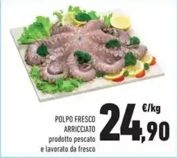 Conad Polpo fresco arricciato offerta