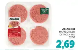 Eté Amadori hamburger di tacchino offerta