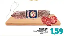 Eté Negroni salame napoli offerta
