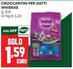 Pam Croccantini per gatti Whiskas offerta