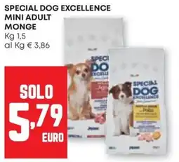 Pam Special Dog Excellence Mini Adult Monge offerta