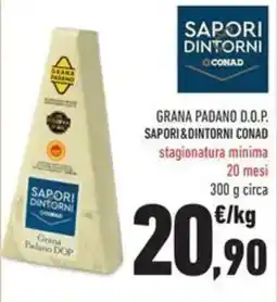 Conad Grana Padano D.O.P. SAPORI&DINTORNI CONAD offerta