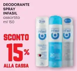 Pam Deodorante spray infasil offerta