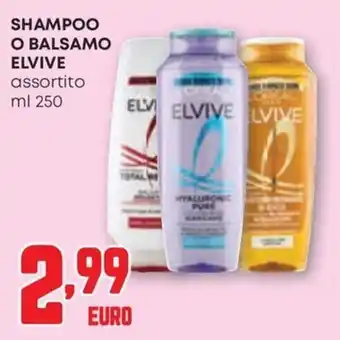 Pam Shampoo o balsamo Elvive offerta