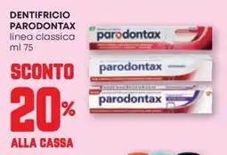 Pam Dentifricio parodontax linea classica offerta