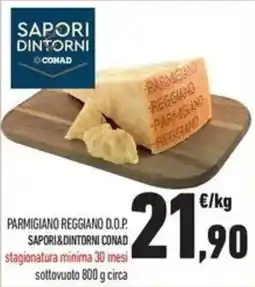 Conad Parmigiano Reggiano D.O.P. Sapori&Dintorni Conad offerta