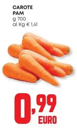 Pam Carote Pam offerta