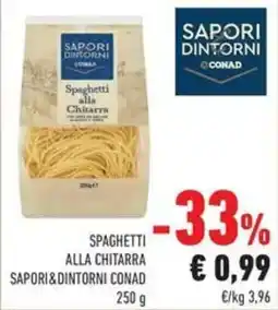 Conad Spaghetti alla chitarra sapori&dintorni conad offerta