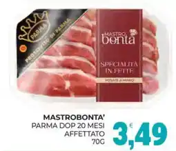 Eté Mastrobonta' Parma DOP 20 mesi offerta