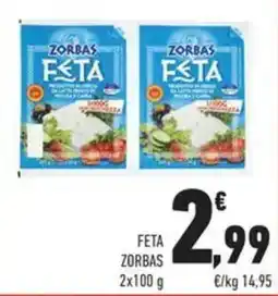 Conad Feta zorbas offerta