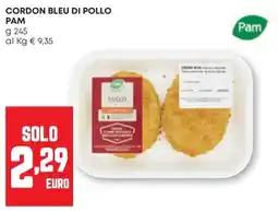 Pam Cordon Bleu di Pollo Pam offerta