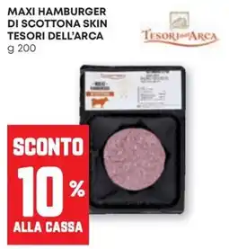 Pam Maxi hamburger di scottona skin Tesori dell'Arca offerta