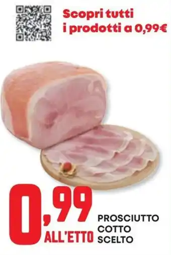 Pam Prosciutto Cotto Scelto offerta