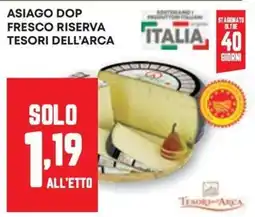 Pam Asiago Dop Fresco Riserva Tesori dell'Arca offerta