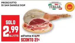 Pam Prosciutto di San Daniele DOP offerta
