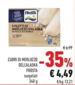 Conad Cuori di merluzzo dell'Alaska Frosta offerta