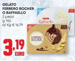 Pam Gelato Ferrero Rocher o Raffaello offerta