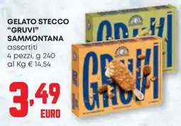 Pam Gelato stecco "gruvi" sammontana offerta