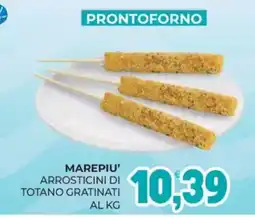 Eté Marepiu' arrosticini di totano gratinati offerta