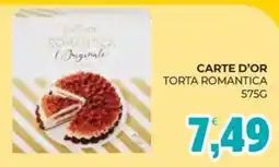 Eté Carte d'or torta romantica offerta