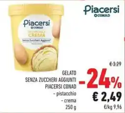 Conad Gelato alla crema piacersi conad offerta