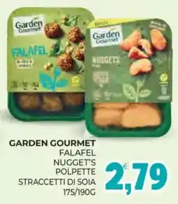 Eté Garden gourmet falafel nugget's straccietti di soia offerta