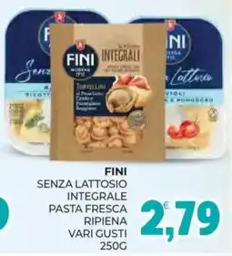 Eté Fini senza lattosio pasta fresca ripiena offerta
