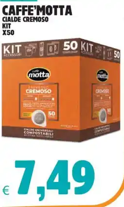 Eté Caffè'Motta Cialde Cremoso Kit offerta