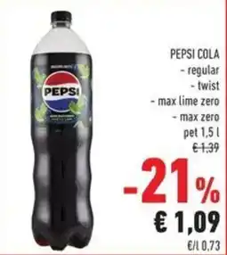 Conad Pepsi cola offerta