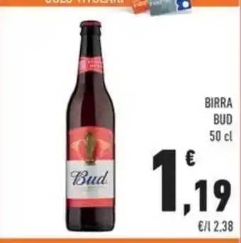 Conad Birra Bud offerta