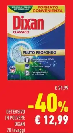 Conad Detersivo in polvere Dixan offerta