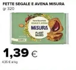 Tigre Fette segale e avena MISURA offerta