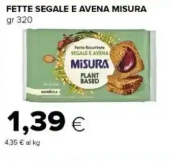 Tigre Fette segale e avena MISURA offerta