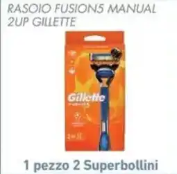 Conad Rasoio Fusion5 Manual 2up Gillette offerta